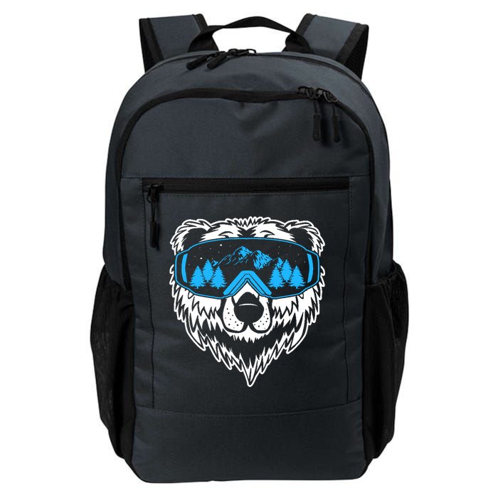 Snow Ski Bear Snowboard Backpack