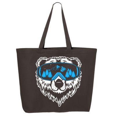 Snow Ski Bear Snowboard 25L Jumbo Tote