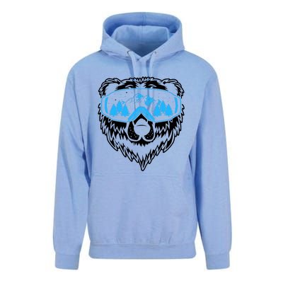 Snow Ski Bear Snowboard Unisex Surf Hoodie