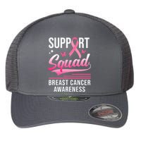 Support Squad Breast Cancer Awareness Flexfit Unipanel Trucker Cap