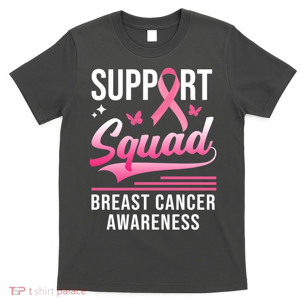 Support Squad Breast Cancer Awareness T-Shirt