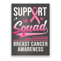Support Squad Breast Cancer Awareness Poster