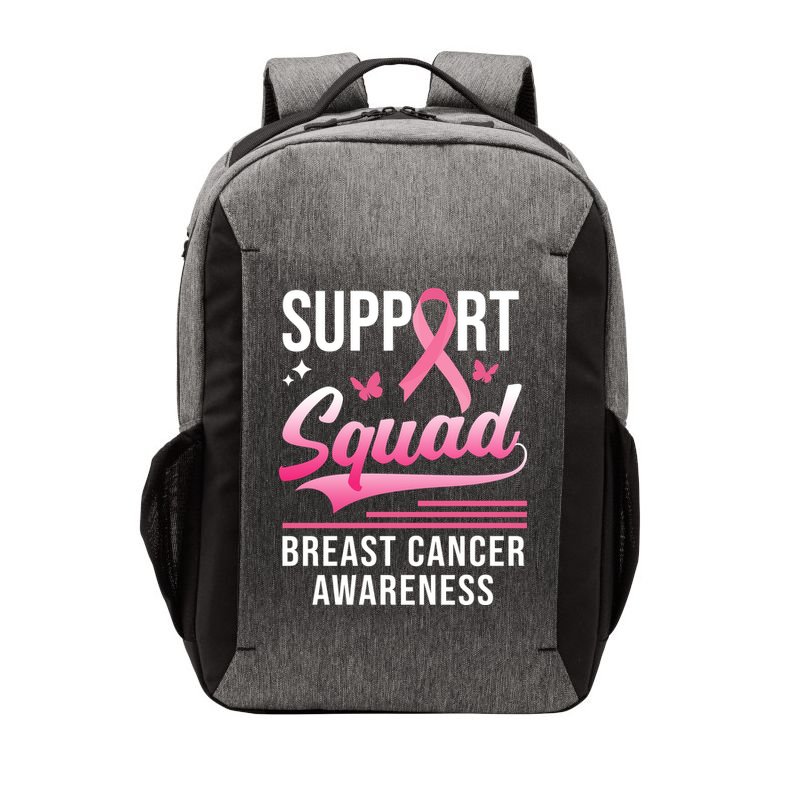 Support Squad Breast Cancer Awareness Vector Backpack