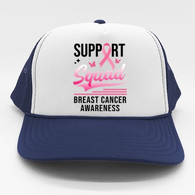 Support Squad Breast Cancer Awareness Trucker Hat