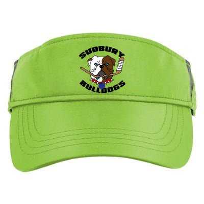 Shoresy Sudbury Blueberry Bulldogs Sudbury Bulldogs Letterkenny Adult Drive Performance Visor