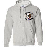 Shoresy Sudbury Blueberry Bulldogs Sudbury Bulldogs Letterkenny Full Zip Hoodie