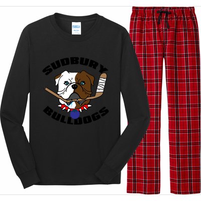 Shoresy Sudbury Blueberry Bulldogs Sudbury Bulldogs Letterkenny Long Sleeve Pajama Set