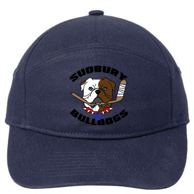 Shoresy Sudbury Blueberry Bulldogs Sudbury Bulldogs Letterkenny 7-Panel Snapback Hat