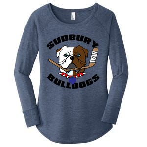 Shoresy Sudbury Blueberry Bulldogs Sudbury Bulldogs Letterkenny Women's Perfect Tri Tunic Long Sleeve Shirt