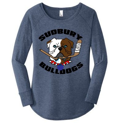 Shoresy Sudbury Blueberry Bulldogs Sudbury Bulldogs Letterkenny Women's Perfect Tri Tunic Long Sleeve Shirt