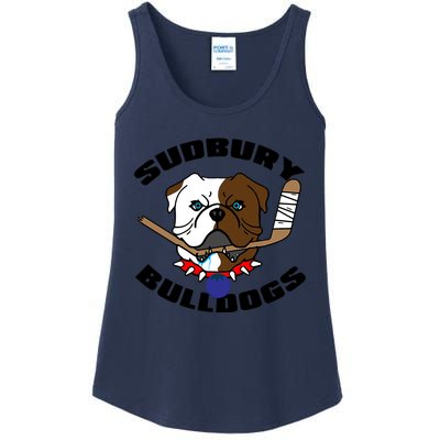 Shoresy Sudbury Blueberry Bulldogs Sudbury Bulldogs Letterkenny Ladies Essential Tank