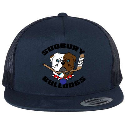 Shoresy Sudbury Blueberry Bulldogs Sudbury Bulldogs Letterkenny Flat Bill Trucker Hat