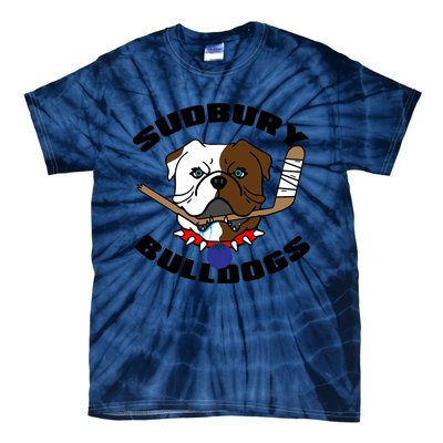 Shoresy Sudbury Blueberry Bulldogs Sudbury Bulldogs Letterkenny Tie-Dye T-Shirt