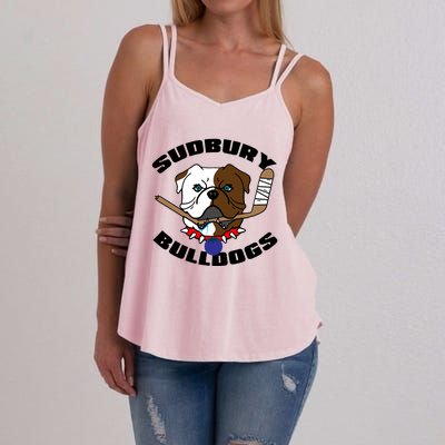 Shoresy Sudbury Blueberry Bulldogs Sudbury Bulldogs Letterkenny Women's Strappy Tank