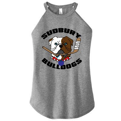 Shoresy Sudbury Blueberry Bulldogs Sudbury Bulldogs Letterkenny Women's Perfect Tri Rocker Tank