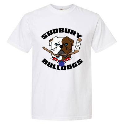 Shoresy Sudbury Blueberry Bulldogs Sudbury Bulldogs Letterkenny Garment-Dyed Heavyweight T-Shirt