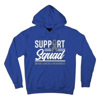 Support Squad Brain Cancer Awareness Gift Hoodie