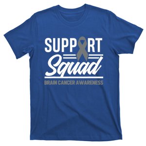 Support Squad Brain Cancer Awareness Gift T-Shirt