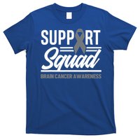 Support Squad Brain Cancer Awareness Gift T-Shirt