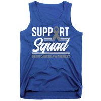 Support Squad Brain Cancer Awareness Gift Tank Top