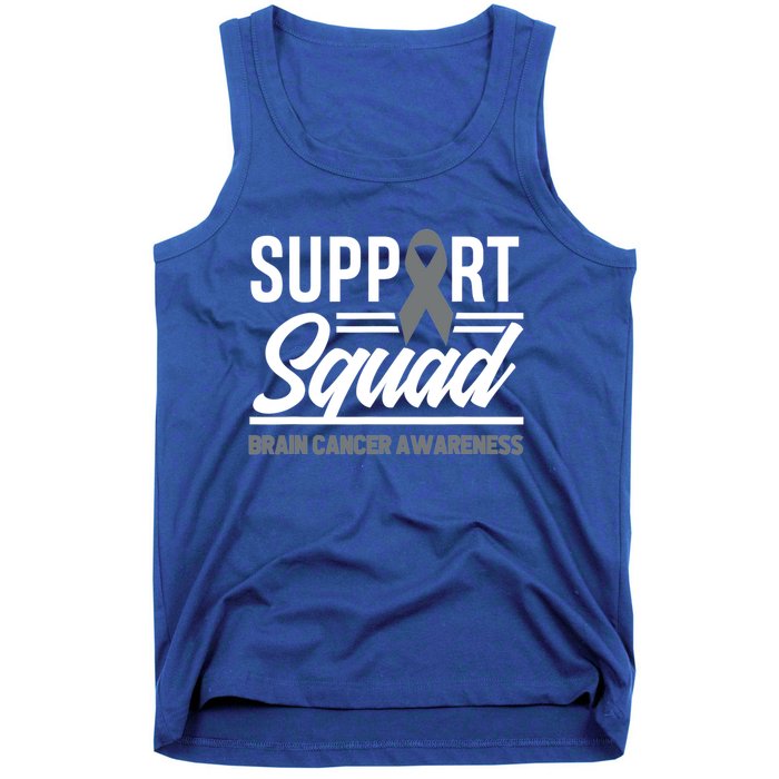 Support Squad Brain Cancer Awareness Gift Tank Top