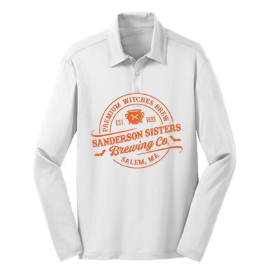 Sanderson Sister Brewing Co Silk Touch Performance Long Sleeve Polo