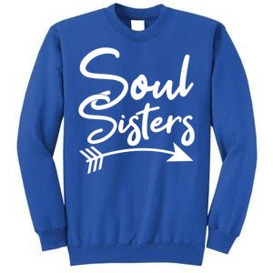 Soul Sisters Best Friends Matching Mothers Day Mom Bff Gift Sweatshirt