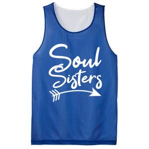 Soul Sisters Best Friends Matching Mothers Day Mom Bff Gift Mesh Reversible Basketball Jersey Tank