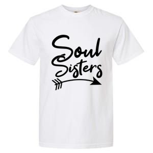 Soul Sisters Best Friends Matching Mothers Day Mom Bff Gift Garment-Dyed Heavyweight T-Shirt