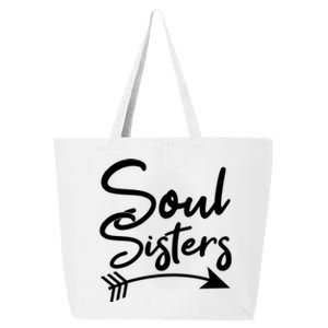 Soul Sisters Best Friends Matching Mothers Day Mom Bff Gift 25L Jumbo Tote