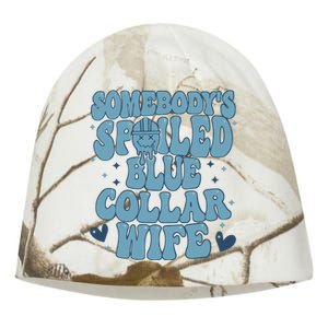 Somebodys Spoiled Blue Collar Wife Kati - Camo Knit Beanie