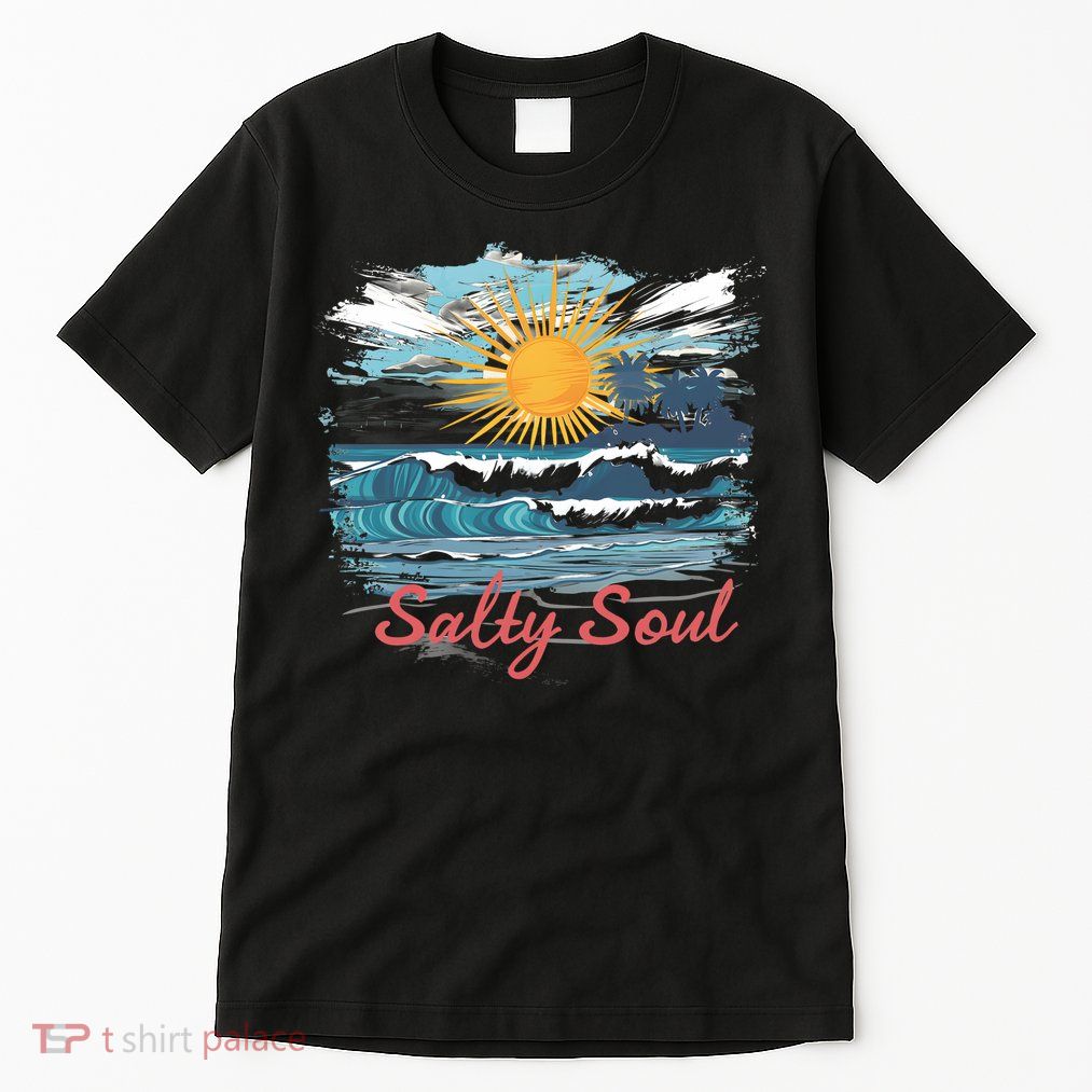Salty Soul Beach And Sun Summer Vacay Tall T-Shirt