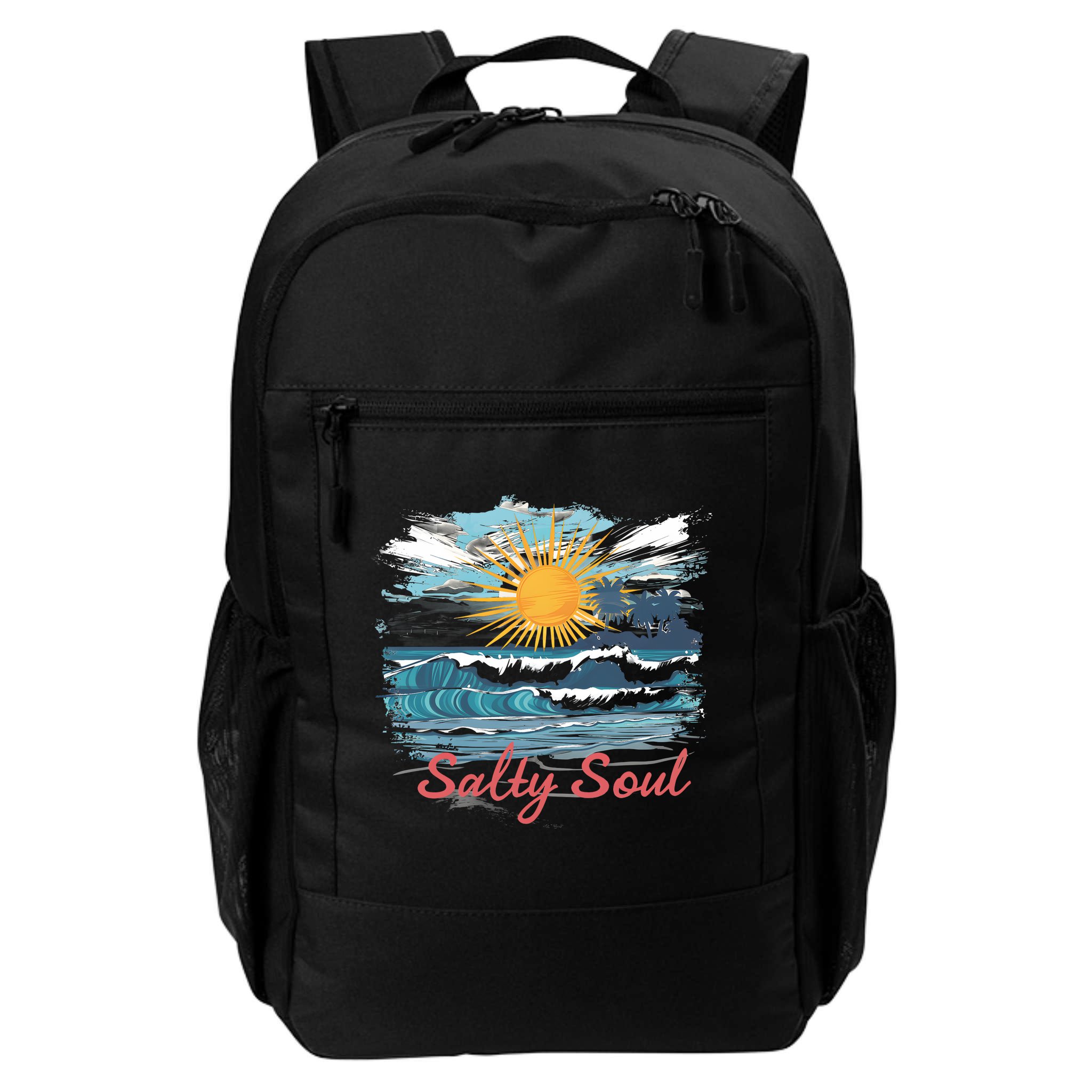 Salty Soul Beach And Sun Summer Vacay Backpack
