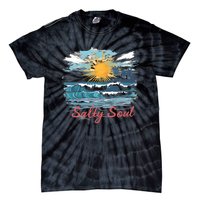 Salty Soul Beach And Sun Summer Vacay Tie-Dye T-Shirt