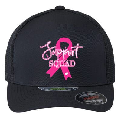 Support Squad Breast Cancer Support Squad Flexfit Unipanel Trucker Cap