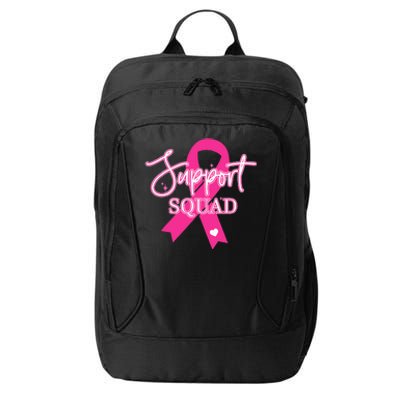 Support Squad Breast Cancer Support Squad City Backpack