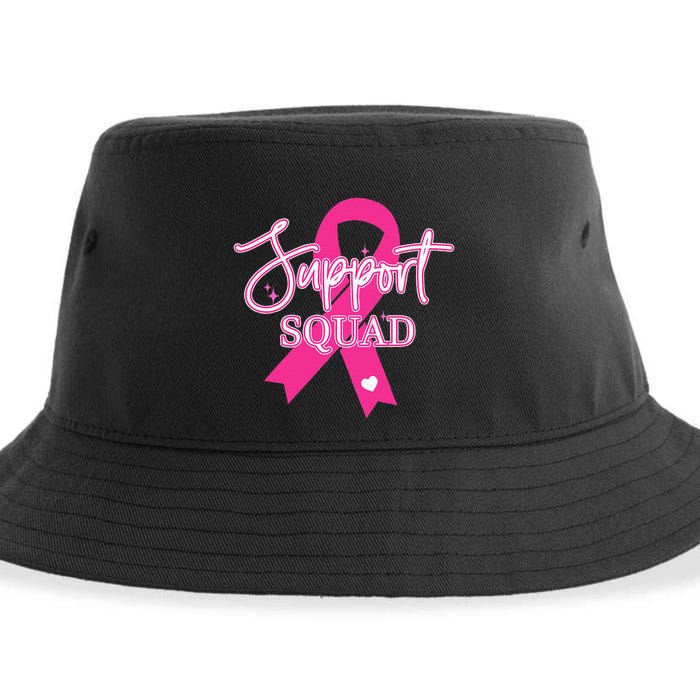 Support Squad Breast Cancer Support Squad Sustainable Bucket Hat