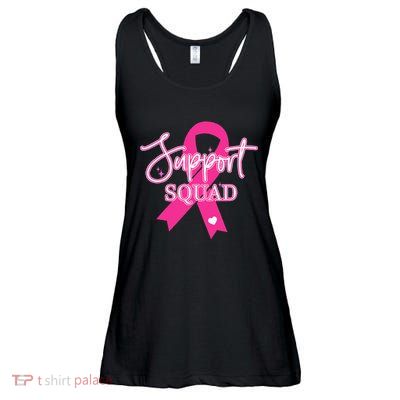Support Squad Breast Cancer Support Squad Ladies Essential Flowy Tank