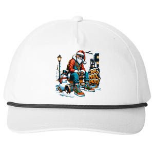 Sneakerhead Santa Big Nick Energy Street Style Holiday Gift Snapback Five-Panel Rope Hat