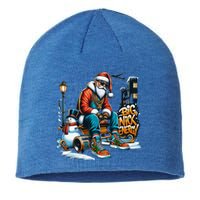 Sneakerhead Santa Big Nick Energy Street Style Holiday Gift Sustainable Beanie