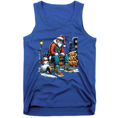 Sneakerhead Santa Big Nick Energy Street Style Holiday Gift Tank Top