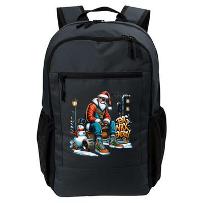 Sneakerhead Santa Big Nick Energy Street Style Holiday Gift Daily Commute Backpack