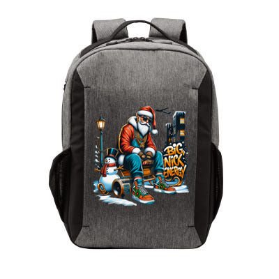 Sneakerhead Santa Big Nick Energy Street Style Holiday Gift Vector Backpack