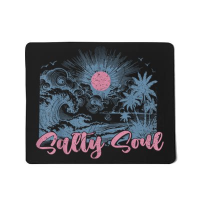 Summer Salty Beach Summer Soul Vibes Trendy Summer Mousepad