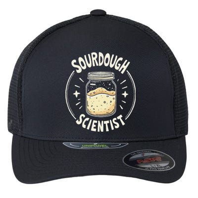 Sourdough Scientist Bread Baking Bakers Flexfit Unipanel Trucker Cap