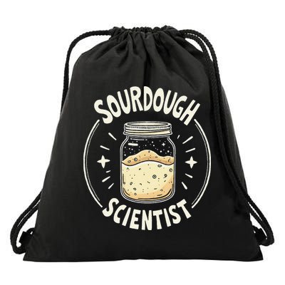 Sourdough Scientist Bread Baking Bakers Drawstring Bag