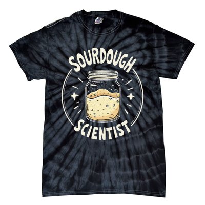 Sourdough Scientist Bread Baking Bakers Tie-Dye T-Shirt