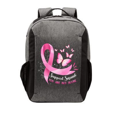 Support Squad Breast Cancer Awareness Pink Ribbon Butterfly Vector Backpack