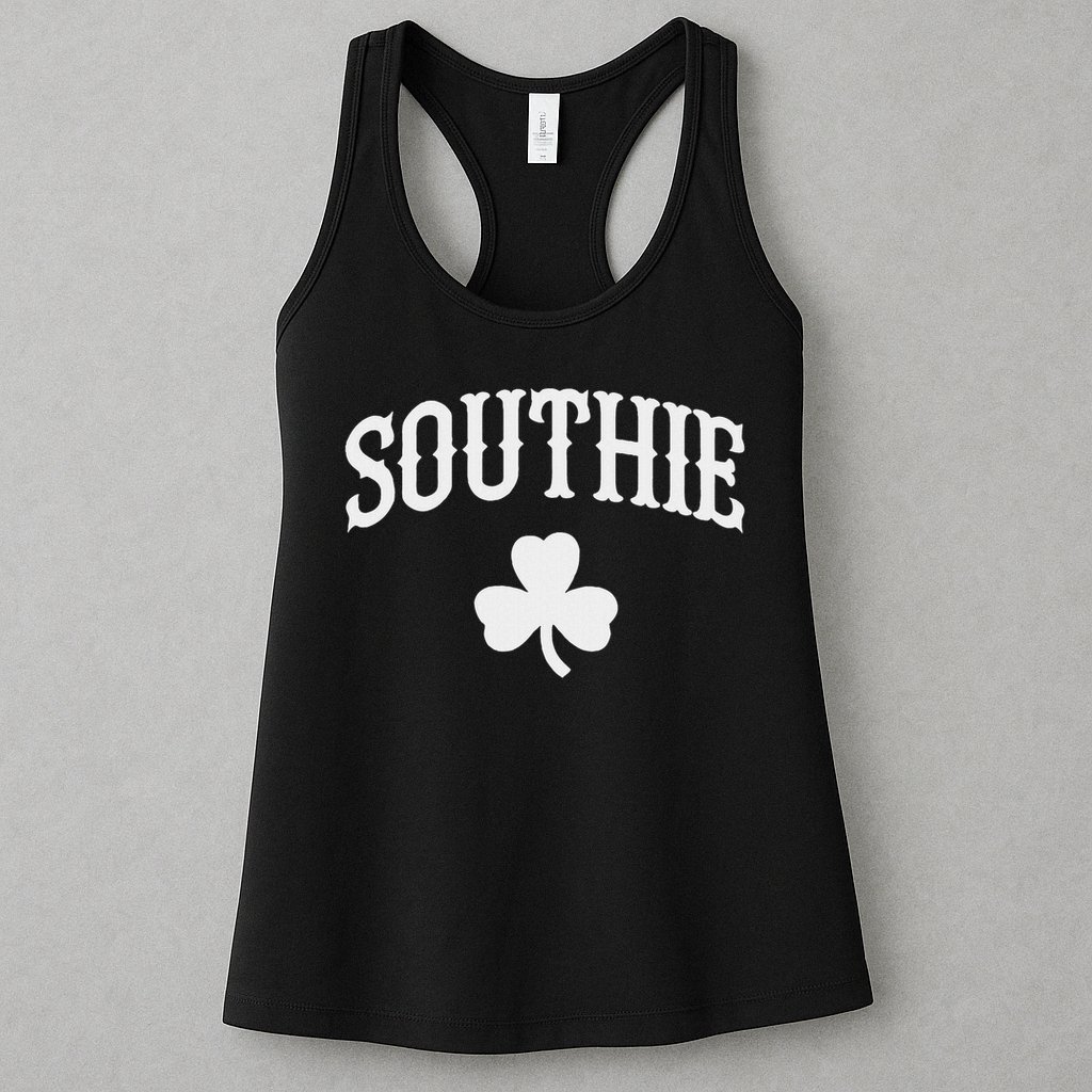 Southie South Boston Massachusetts Womens Tank Top