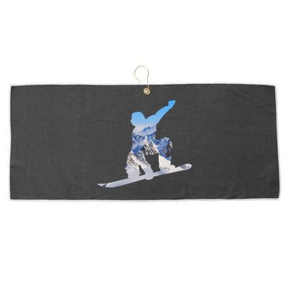 Snow Ski Boarding Sport Large Microfiber Waffle Golf Towel